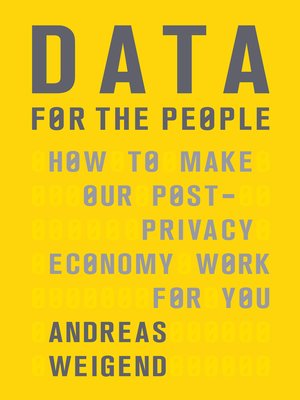 cover image of Data for the People